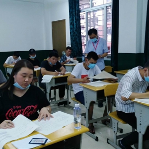 省电大沈光辉副校长一行莅临我校巡视考试调研工作